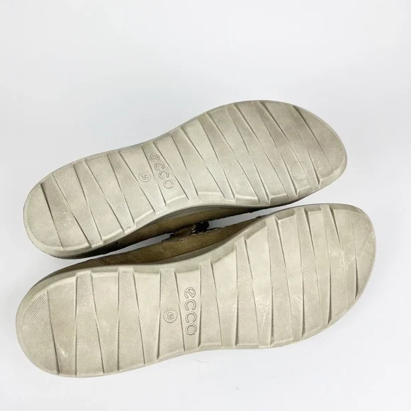 Ecco Cayla Womens Mary Jane Comfort Shoes Crisscross Navajo Brown Leather 40 - Picture 7 of 9